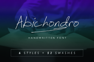 Abichondro Script: A Handmade Font for Makers