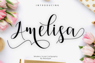 Amelisa Script: A Fresh Typeface for Branding