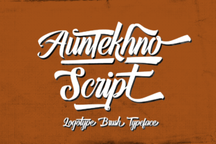 Auntekhno Script Font for Bold Branding