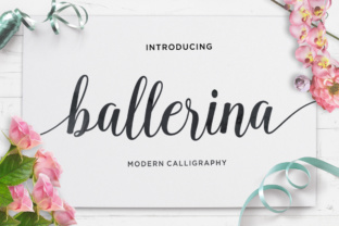 Ballerina Script: A Modern Calligraphy Typeface for Branding