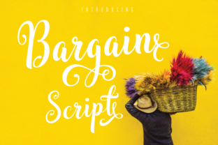 Bargain Script: A Bold Typeface for Marketers