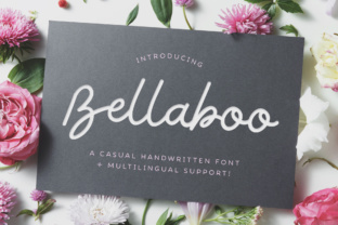 Bellaboo: A Handwritten Script Font for Modern Branding