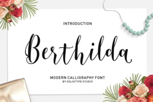 Berthilda Script: A Vintage-Feel Typeface for Modern Web Design