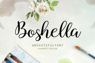 Boshella Script: A Modern Typeface for Editorial Design