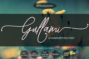 Gullami Rice Script: A Fresh Typeface for Crafters