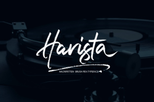 Harista Script: A Handwritten Font for Branding