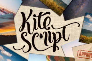 Kite Script: A Playful Typeface for Editorial Design