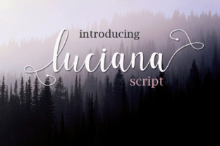 Luciana Script 2: A Modern Typeface for Web Design
