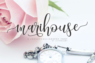 Marihouse Script: The Typeface for Scroll-Stopping Visuals