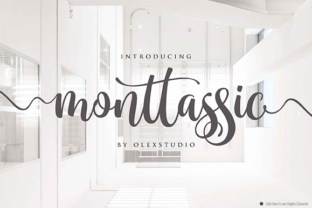 Monttassic Script: A Modern Typeface for Elegant Branding