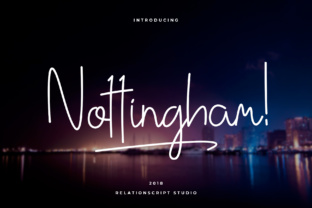 Nottingham Script: A Typeface for Trusted Brands