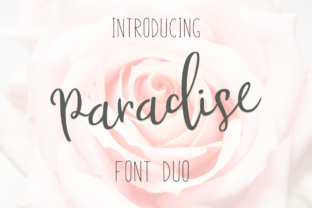 Paradise Script Font for Elegant Branding