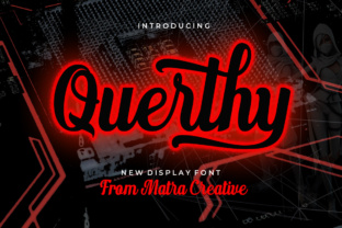 Querthy Script: A Handwritten Font for Makers