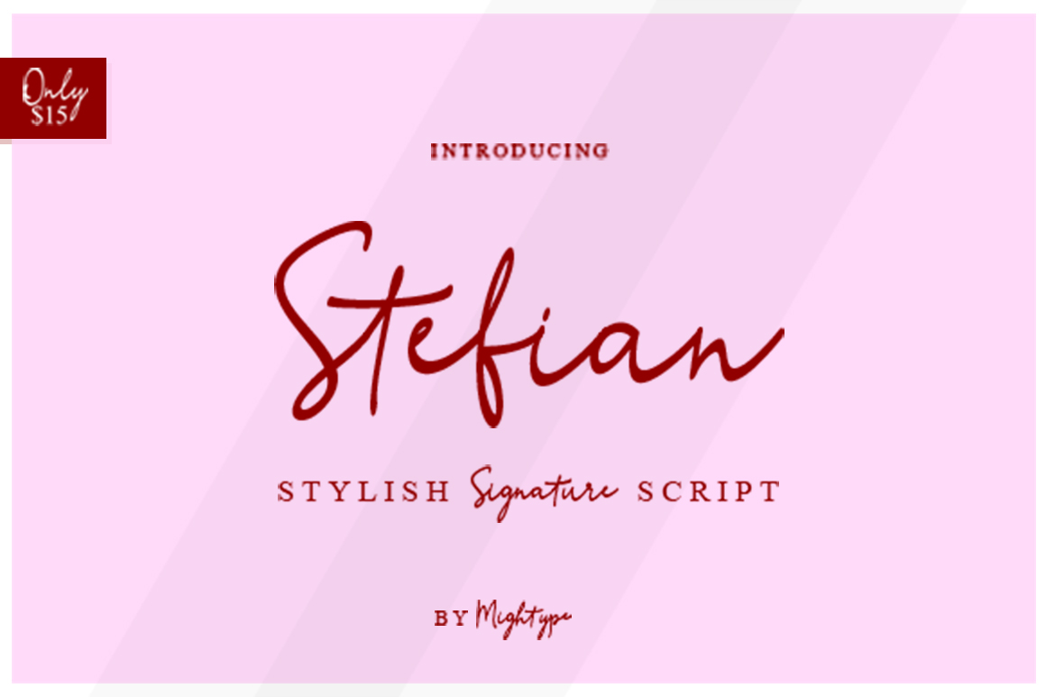 Stefian Script: A Typeface for Brand Growth
