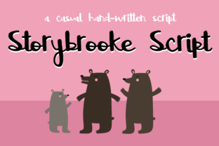 Storybrooke Script: A Playful Typeface for Crafters