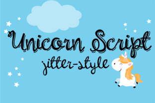 Unicorn Script Jitter: A Playful Web Font